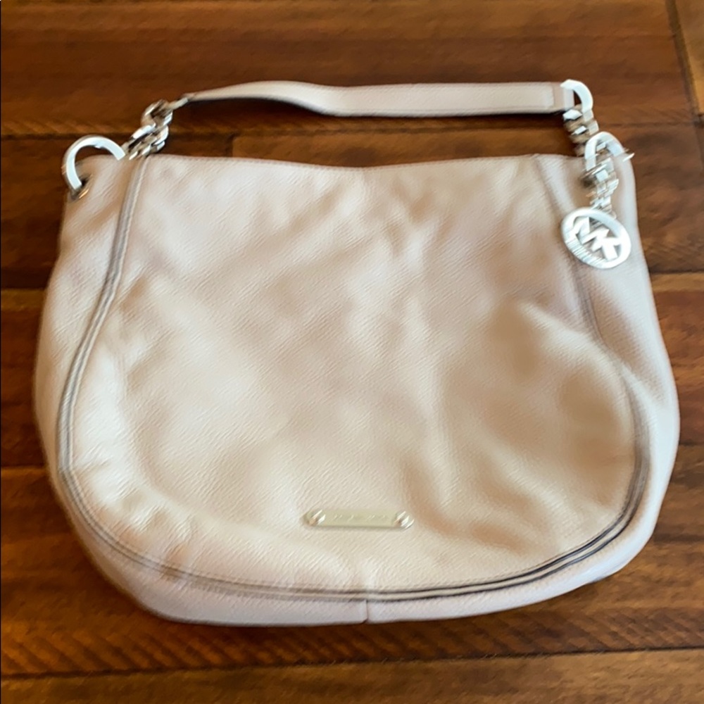 Michael Kors leather hobo bag